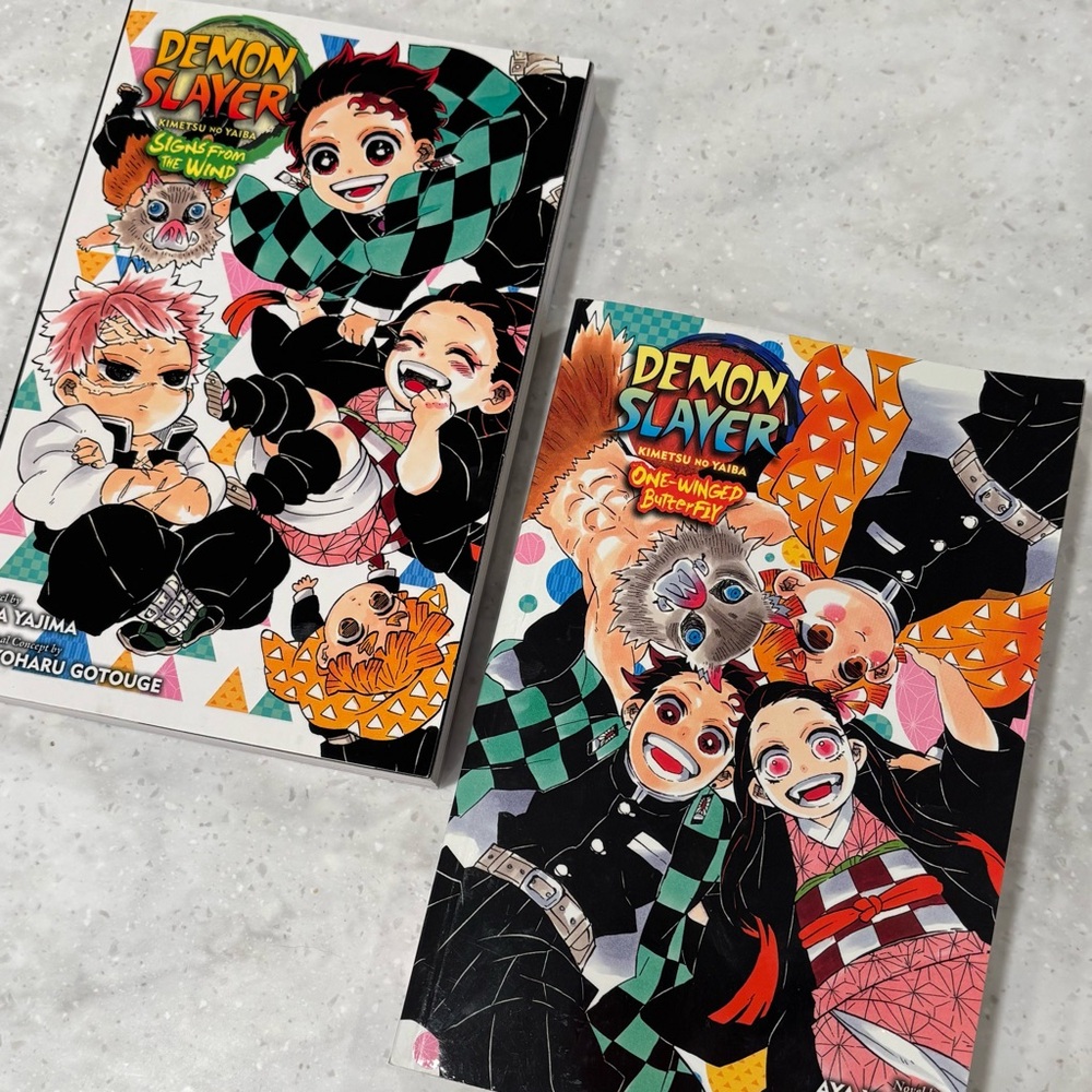 Demon Slayer by Aya Yakima: Lot of (2) paperbacks.